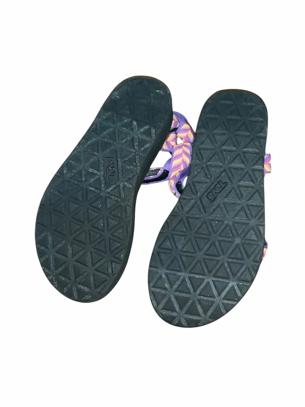 Teva Original Universal Sandals Purple Multicolor Strap Women’s Size 7 EU 38